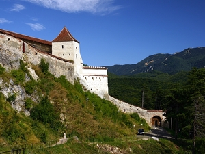 Rasnov mury zamku chłopskiego
