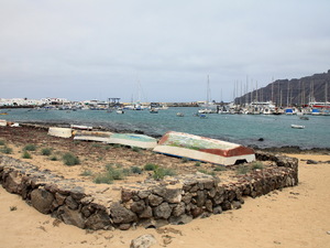 Caleta del sebo - La Graciosa, port