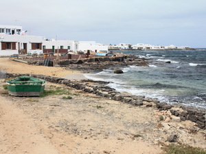 Caleta del sebo -La Graciosa, doszliśmy