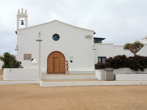 Caleta del sebo -La Graciosa, kościół
