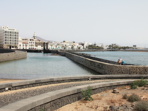 Arrecife - widok na most kul