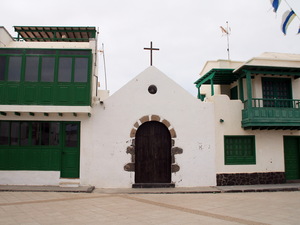 Caleta de Famara  - kościół