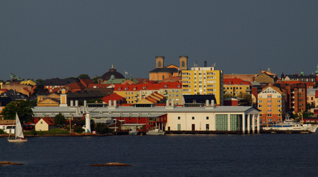 Karlskrona od strony morza