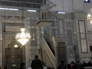 Meczet Omajjadów, sala modlitewna