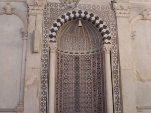 Meczet Omajjadów - sala modlitewna