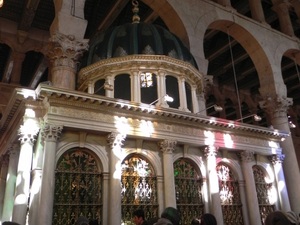 Meczet Omajjadów - relikwie św. Jana Chrzciciela