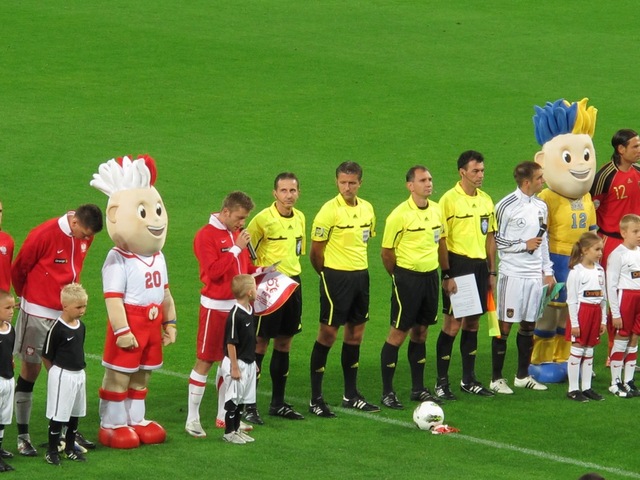 Maskotki Euro 2012