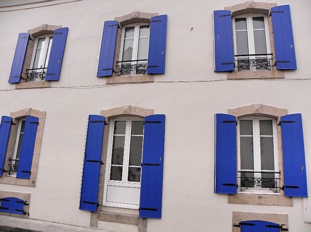 okienka w Le Conquet