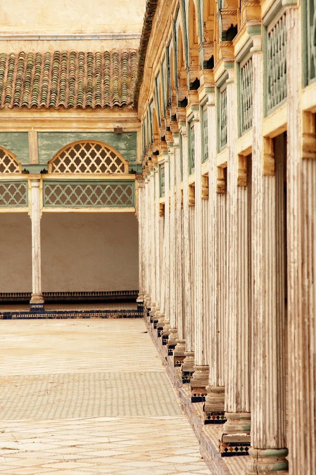 pałac Bahia - Maroko, Marrakesz