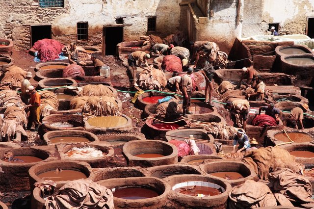 garbiarnia - Fez, Maroko
