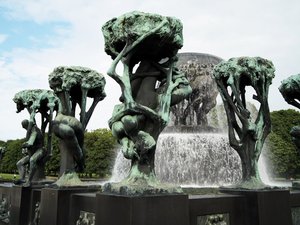 park Vigelanda - Oslo, Norwegia
