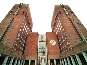 ratusz - Oslo, Norwegia