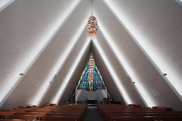 "arktyczna katedra" - Tromso, Norwegia