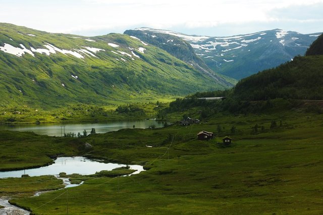 trasa kolejowa Bergen - Oslo, Norwegia