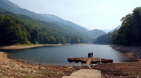 Widok na jezioro Biogradskie