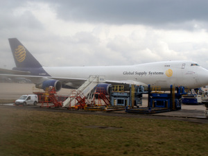747 na lotnisku Stansted