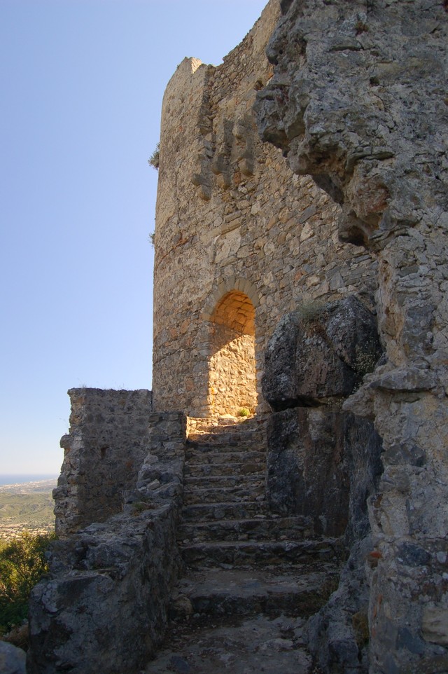 Ruiny zamku w Asklipio 