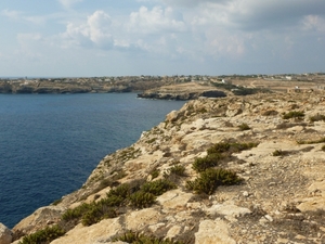 Punto Grecale, widać Mare Morto i Cala Creta