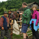 Spotkanie z pasterzami. Wąwóz Bikaz, Transylwania