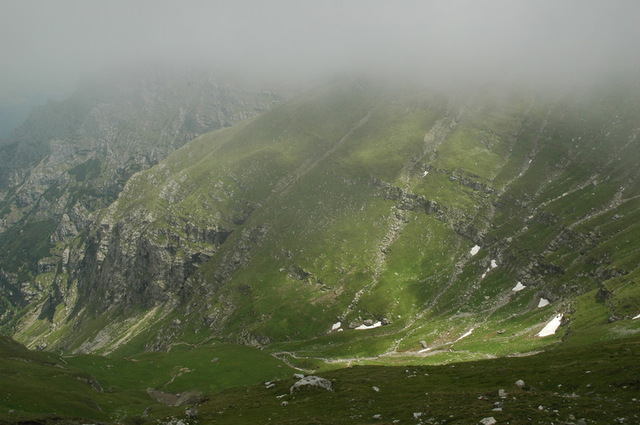 Góry Munti Bucegi, powrót z Omul: 2506 m