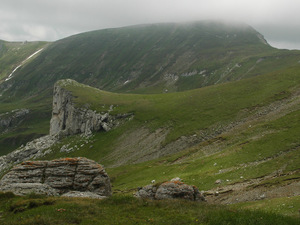 Góry Munti Bucegi, powrót z Omul: 2506 m