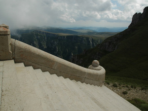 Góry Munti Bucegi, schody do nieba