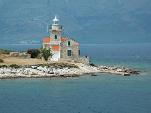 Latarnia w Mali Lośinj. Hvar