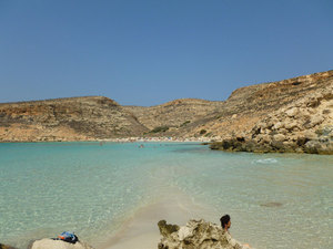 spojrzenie od Isola dei Conigli