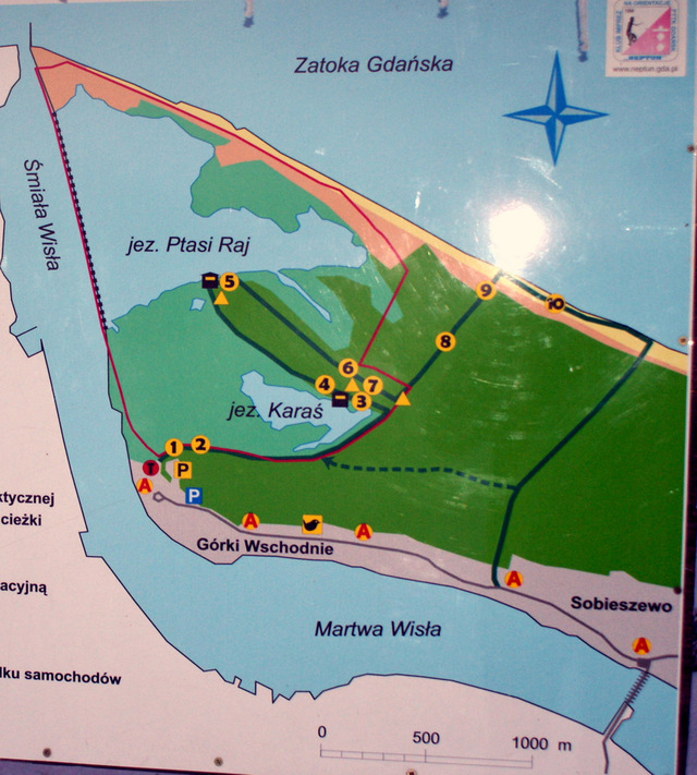 mapa rezerwatu