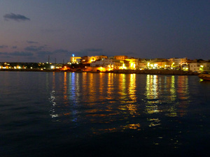 Lampedusa by night