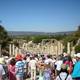 Efez - tłumy zwiedzających