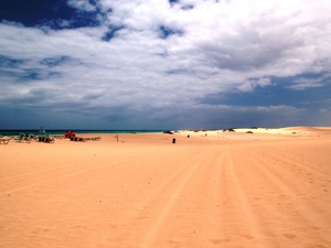 Plaża w Corralejo