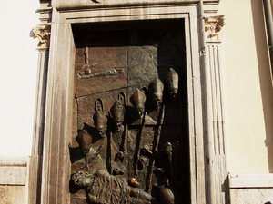 Drzwi Katedry św. Mikołaja