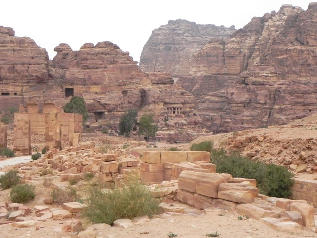 511204 - Petra Petra Miasto wykute w skałach