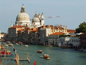 Canal Grande i Santa Maria della Salute