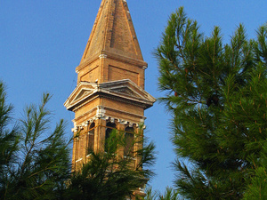 Burano - wieża San Martino Vescovo