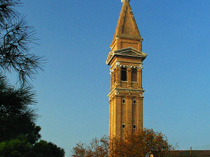 Burano - wieża San Martino Vescovo