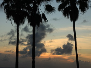 zach slonca w Oranjestad