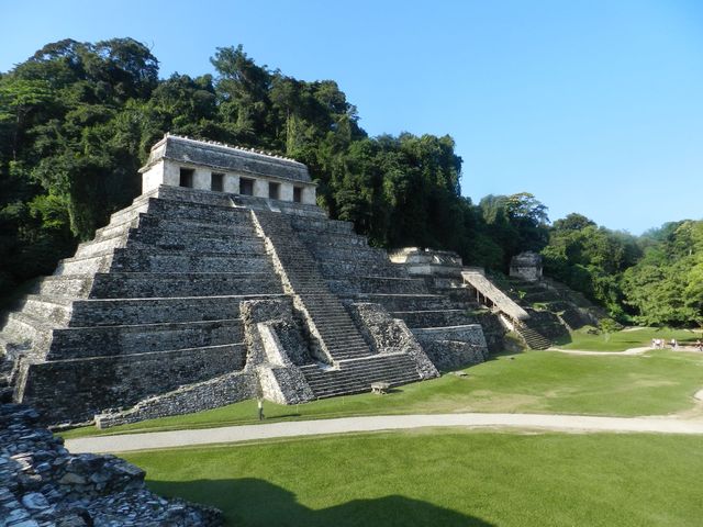 Piramida w Palenque