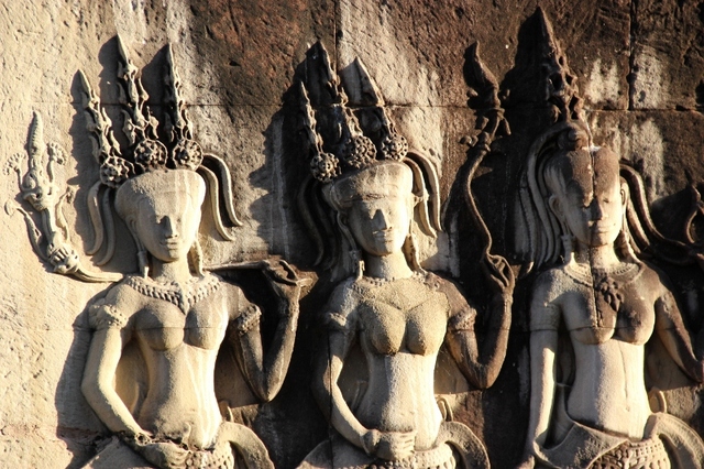 Angkor Wat - płaskorzeźby
