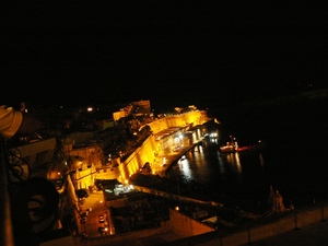 Malta viev w nocy