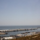 widok na port w Agadirze ze wzgórza