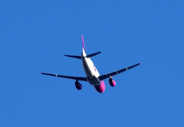 Airbus A320 Wizzair. Podejście do EPGD