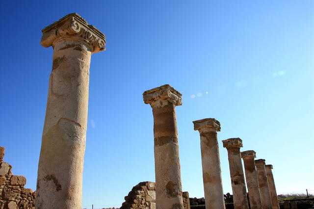 Jońska kolumnada-Dom Hellenistyczny
