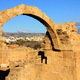 Saranda Kolones- ruiny bizantyjskiej twierdzy