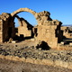 Saranda Kolones- ruiny bizantyjskiej twierdzy 