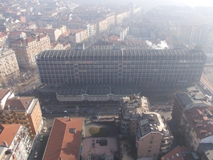 panorama Turynu widziana z Molle Antonelliana