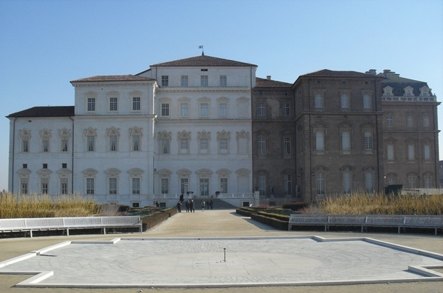 La Venaria Reale - pałac od strony ogrodów