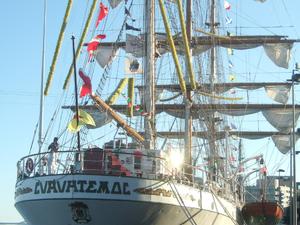 Port Vell. Meksykański bark szkolny