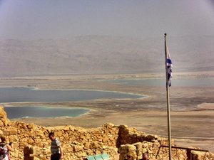 Masada, Izrael - twierdza pomnik